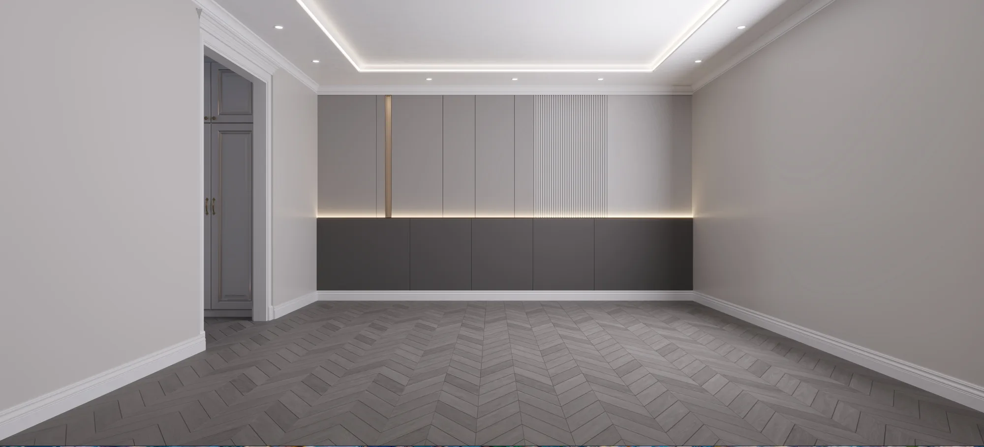 The original room before the redesign.