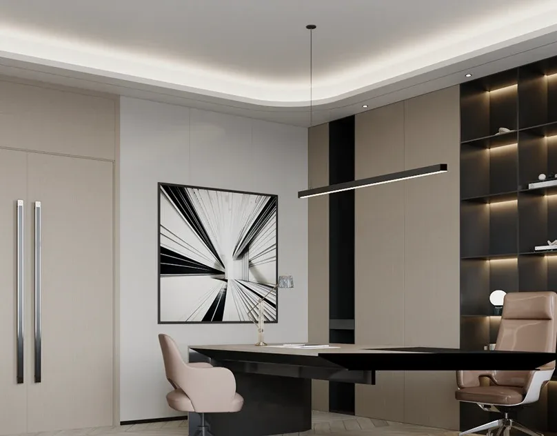A further view of the alternative workspace scheme.